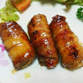 スーティー's cooksnap of when they made 豚肉の アスパラ ごぼう 照り焼き巻き.