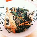 toakari's cooksnap of when they made 生ひじきと鶏肉と旬野菜の炒めもの.
