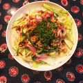 I♡tigh's cooksnap of when they made 素麺で冷やし担々麺.