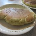 チョコチョコかえる's cooksnap of when they made もちもち豆腐ホットケーキ.