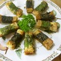 しのばぁたん's cooksnap of when they made 凍み豆腐！磯辺揚げ☆しそ巻き揚げ♪.