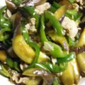 さやみm's cooksnap of when they made なすとピーマンの豚肉ピリ辛炒め☆.