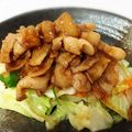yummysunny's cooksnap of when they made 焼肉のタレで豚バラ野菜タワー.