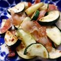bimibimi's cooksnap of when they made ズッキーニのベーコン炒め.