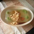 cheesecheesecake's cooksnap of when they made 黒蜜＆☆甘納豆寒天☆で幸せ気分.