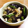 HomaRuu's cooksnap of when they made 茄子と豚肉の味噌炒め.