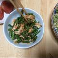 エサコ's cooksnap of when they made いんげんと蒸し鶏の中華風ごま和え.
