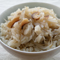 kachimachi's cooksnap of when they made 牛蒡と干し椎茸の簡単炊き込みご飯.