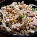 けんしんまる's cooksnap of when they made 豚ミンチともやしの豆板醤炒め.