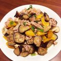ちて。's cooksnap of when they made 茄子と豚肉の味噌炒め.