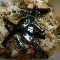 ayaka123's cooksnap of when they made たらこ醤油バター炒飯.