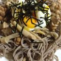 きゃらめる11's cooksnap of when they made 絶対美味しい♬納豆おろしそば☆.