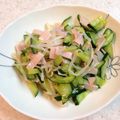 ちはるき27's cooksnap of when they made 簡単！材料、調味料3つずつもやしサラダ！.