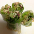 ゆずソラこ's cooksnap of when they made 生春巻きの皮の戻し方.