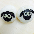 ✿にこにこ✿'s cooksnap of when they made 簡単おにぎり。羊のショーン.