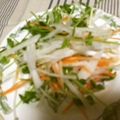 毎日楽しい's cooksnap of when they made 豆苗と大根と人参のまぜまぜサラダ.