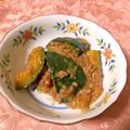 ふらふらおやじ's cooksnap of when they made お鍋で簡単♡カボチャの味噌そぼろ煮.