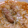 かずのにゃんこ's cooksnap of when they made 手羽先でズボラなトマトリゾット.