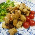 ピーチ♡チョコレート's cooksnap of when they made ムネ肉の焼肉のタレ煮！.