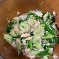 クックIC8HD2☆'s cooksnap of when they made バリ旨♡ツナきゅうり《旨塩ダレ》.