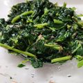 はるちゃん☆'s cooksnap of when they made モロヘイヤのお浸し.