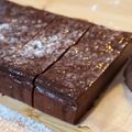 ママうさこ's cooksnap of when they made お豆腐でヘルシー♪米粉のガトーショコラ.