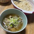 ★ゴンぎつね★'s cooksnap of when they made 茄子×豚肉つけ汁◎うどんでも蕎麦でも！.
