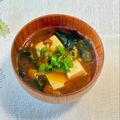 コムギ大好き's cooksnap of when they made 簡単美味しい【なめこと豆腐の赤だし味噌汁.