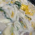 えと☆ち's cooksnap of when they made 豆乳白だし豚しゃぶ鍋.