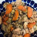 ポムポムポヨコ's cooksnap of when they made 豚バラなすの生姜焼き（人参入り）.