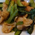 ジュニアミス's cooksnap of when they made 鶏ももと小松菜のにんにく炒め.