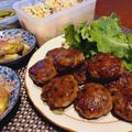 ひっこ's cooksnap of when they made 豚ミンチと大葉のつくね♪甘辛タレがからむ.