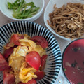 彩ーAyaー's cooksnap of when they made 簡単！ふわっふわっ玉子とトマトの炒め物.