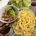 ミケネコキング's cooksnap of when they made ☆ブロッコリーとベーコンのにんにく炒め☆.