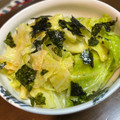 バウチャン's cooksnap of when they made 簡単！副菜♡キャベツと海苔のナムル♡.