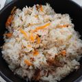 Chimy08's cooksnap of when they made 鍋で♡ツナと人参の炊き込みごはん♪.