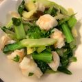 caruga's cooksnap of when they made シンプルだけど絶品◆海老とセロリの塩炒め.