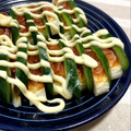 ☆のん☆☆'s cooksnap of when they made きゅうりとかまぼこマヨネーズかけただけ〜.
