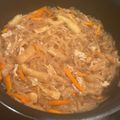 ★ｃｈａｉ娘★'s cooksnap of when they made フライパンでもどす、切り干し大根の煮物.