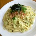 りすぼん's cooksnap of when they made 和風✿梅和え✿アボカドパスタ.