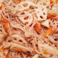 野菜博士's cooksnap of when they made 人参、れんこん、ちくわのうま〜ぃキンピラ.