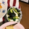 クック3VUNLA☆'s cooksnap of when they made 山芋・きゅうり・わかめの酢の物.