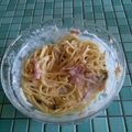 タナ姫's cooksnap of when they made レンジで生パスタ？簡単クリームパスタ.