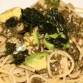 ぷのぷの's cooksnap of when they made 簡単！アボカド＆めかぶのとろとろパスタ♪.