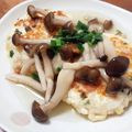 升田さん's cooksnap of when they made 松茸の味お吸いもので☆豆腐ハンバーグ.