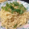 はるちっこりあん's cooksnap of when they made シーザードレッシングで時短たらこスパ.