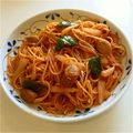 しょこママちゃん's cooksnap of when they made ナポリタンスパゲッティー♪♪甘め♪.