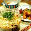 レリー＆エヴリ's cooksnap of when they made 割烹白だしで鰆(魚）の炊き込みご飯.
