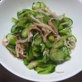 倫子◇◇◇'s cooksnap of when they made 食べやすい！カニカマときゅうりの酢の物.