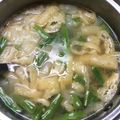 rich1014na's cooksnap of when they made たっぷりいんげんのお味噌汁.
